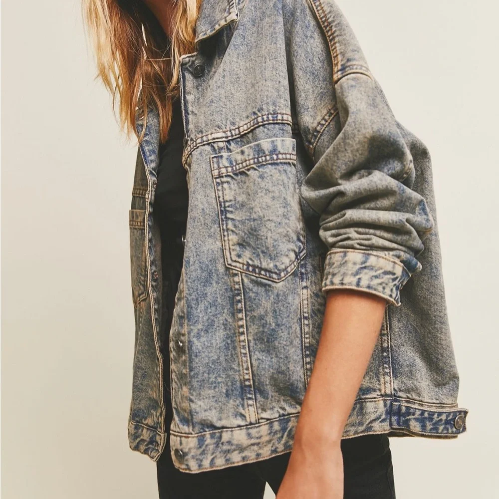 We The Free Opal Swing denim jacket - Picture 2 of 11